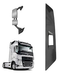 Capa Acabamento Esp Retrovisor Volvo Fh 2015 A 2022 Esquerdo