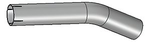 Tubo Cano Escapamento Vw 6.90 6.90s 6.80 6.90p 7.90 P/s Mwm
