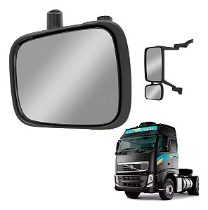 Retrovisor Menor Volvo Fh Fm 2010 Em Diant Desembaçad Le