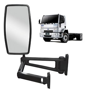 Espelho Retrovisor Ford Cargo 2422/2428e Até 2009 Convex Esq