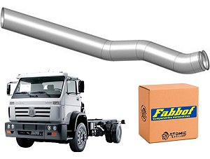 Tubo Silencioso Vw Worker 17180/17220/24220 2006 Em Diante