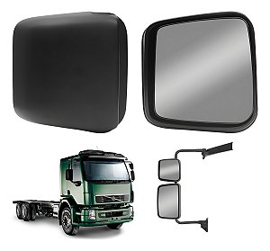 Retrovisor Menor Volvo Vm 2006 Em Diante Desembaçador Le