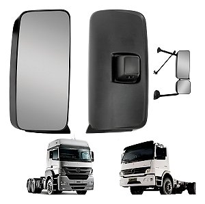 Espelho Retrovisor Elétrico Mb Axor/atego 2007 A 2013 Des Ld