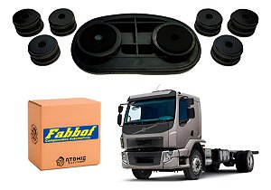 Kit Suporte Fixação De Borrachas Tapa Sol Volvo Vm