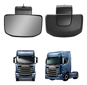 Espelho Rampa Convexo Auxiliar Scania P/g/r/s Ntg 2019/2021