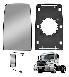 Lente Retrovisor Mb 1634/1938/2638 Ls / Atron 1635 Convexo