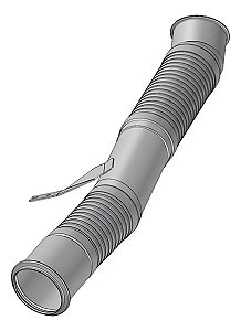 Tubo Cano Flexível Inox Escapamento Scani P/g/r/s Ntg Euro5