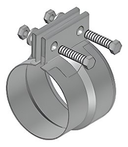 Abraçadeira 4 Pol Inox Escapament Vw 14220 16220 17220 23220