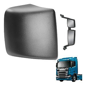 Capa Espelho Retrovisor Menor Scania P/g/r/s 2019 A 2022 Ld