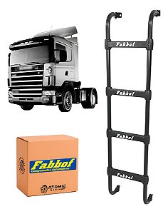 Escada 4 Deg Estribo Cabine Scania T/r 114/124 G/r Até 2018