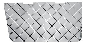 Par Polaina Lateral Do Estribo Para Mb Hpn 1418 / 1618 Inox
