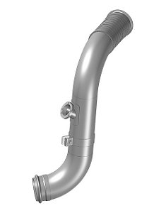 Tubo Cano Motor Com Flexível Ivec Tector Euro 5 (todo Inox)