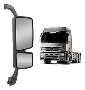 Retrovisor Elétrico Mb Actros Até 2015 Convexo Com Desemb Ld