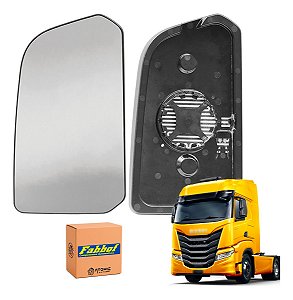 Lente Retrovisor Maior Iveco S-way 2023/2025 Esquerdo