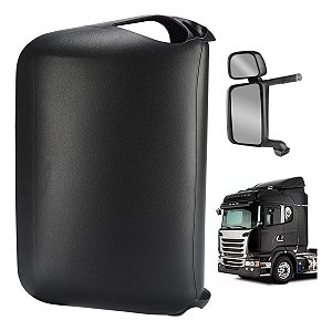 Capa Espelho Retrovisor Menor Scania Serie 4 Esquerdo