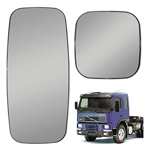 Kit 2 Lentes Retrovisor Volvo Fh/fm/nh Até 2009 Convexo