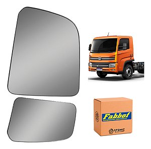 Kit Lentes Retrovisor Vw Delivery 2018 A 2022 Euro 5 Convexo