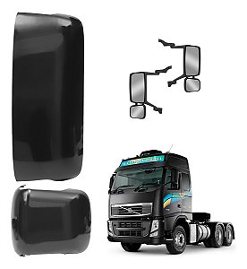 Kit 2 Capa Tampa Retrovisor Volvo Fh 2010/2014 /fm 2010/2021