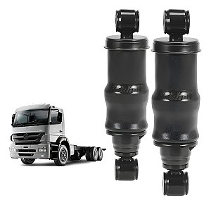 Par Amortecedor Mola Pneumática Mercedes Benz Axor Traseiro