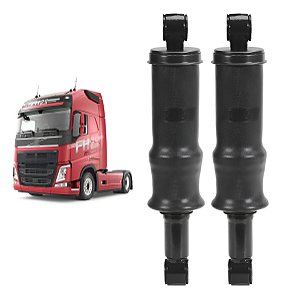 Par Amortecedor Mola Cabine Volvo Fh 2015 Em Diante Traseiro
