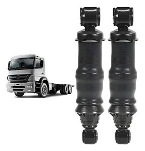 Par Amortecedor Mola Pneumática Mercedes Benz Axor Dianteiro