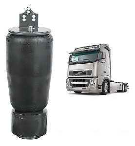 Kit Mola Pneumática Suspensão Eixo Volvo Fh 2004/2014 240mm