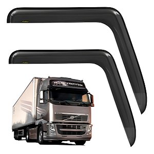 Par Calha De Porta Volvo Globetroter Fh 2010 A 2014 Acrilico