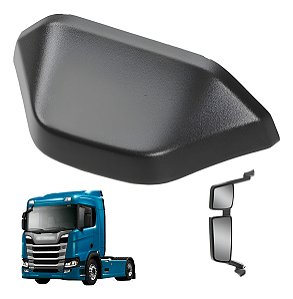 Capa Espelho Retrovisor Menor Scani P/g/r/s 2019 A 2022 Le