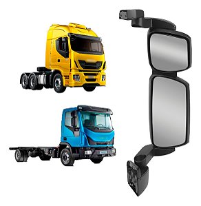 Retrovisor Iveco Hi-way/tector 9.190/11.190 Eletrico Com Des