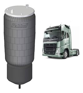 Kit Mola Pneumática Suspensão Eixo Volvo Fh 2015 Em Diant