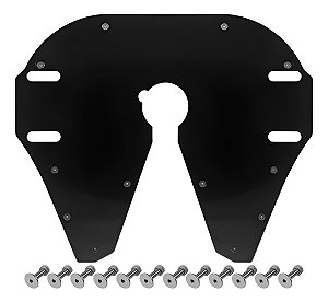 Kit Protetor Deslizante Quinta Roda Maxion - Preto