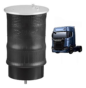 Kit Mola Pneumática Suspensão Eixo Scani P S4 S5 Ntg Todos