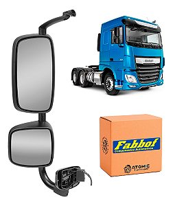 Retrovisor Daf Xf 2020 / 2024 Elétrico E Desembaçador Le