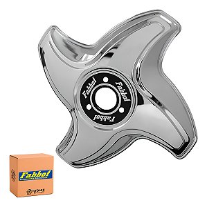 Calota Aro 20 / 2kit Helice 4 Pontas Esquerdo Caminhão