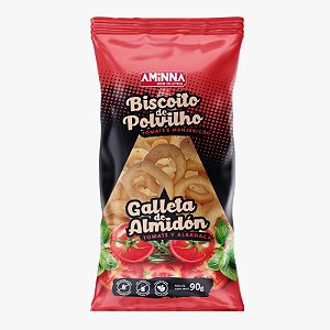 Biscoito de Polvilho Tomate e Manjericão - 90g