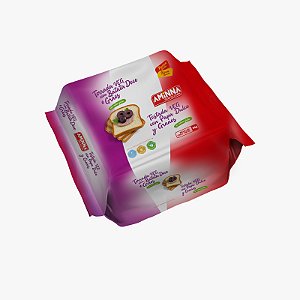 Torrada VEG com Batata Doce e Grãos - 90g