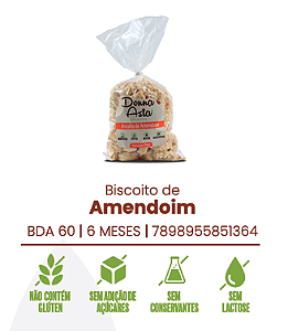 Biscoito de Amendoim - Donna Asta - 250g
