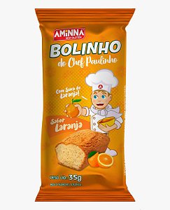 Bolinho do Chef Paulinho Sabor Laranja - UNIDADE 35g