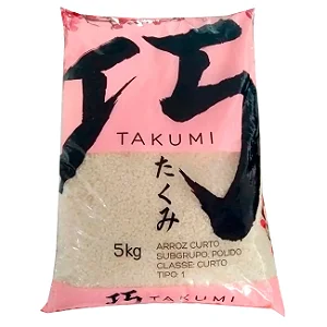 ARROZ MINAMI TAKUMI CURTO 5KG (6) UN/1