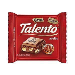 CHOC GAROTO TALENT 12X85GR AVELA (8) DP/1
