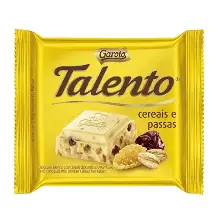 CHOC GAROTO TALENT 12X85GR BRANCO (8) DP/1