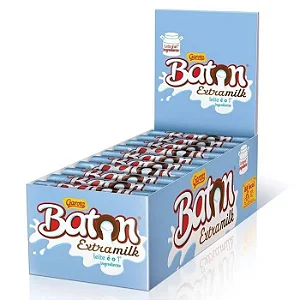 CHOCOLATE GAROTO BATON EXTRA MILK   30X1   (32) DP/1