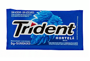 CHICLE TRIDENT HORTELA  21UN (32) DP/1