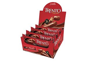 CHOCOLATE PECCIN TRENTO  CHOC LEITE 16UN (8) DP/1