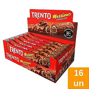 CHOC PECCIN TRENTO MASS CHOC LEITE 15UN(8 DP/1