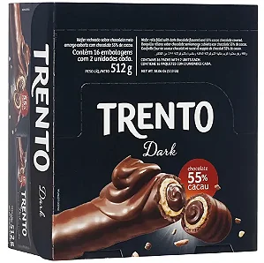CHOC PECCIN TRENTO MASS DARK 15UN (8) DP/1