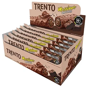 CHOC PECCIN  TRENTO MASS BROWNIE 15UN (8) DP/1