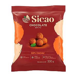 SICAO CHOC EM PO 50% 300GR (22) UN/1