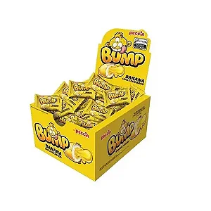CHICLE PECCIN BUMP BANANA 140GR (24) DP/1