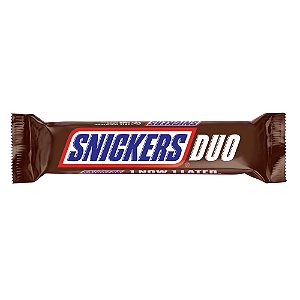 CHOC SNICKERS DUPLO CHOCOLATE 20X42GR (12) DP/20